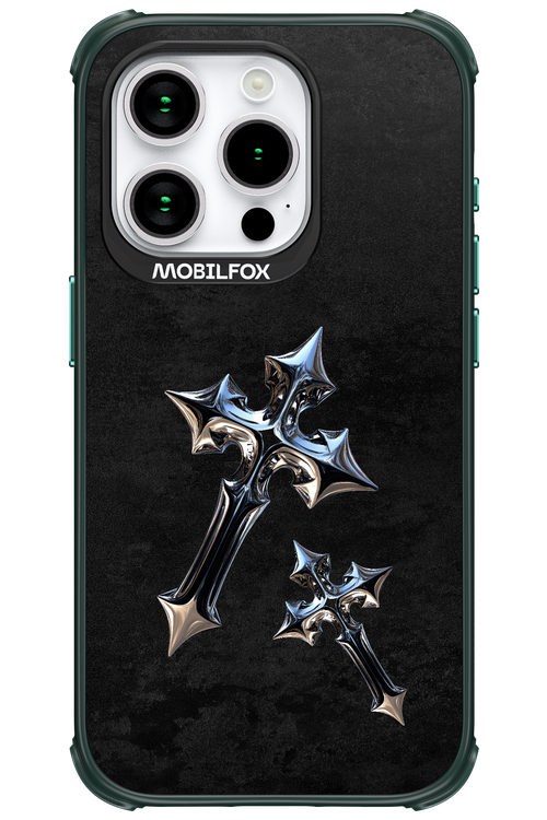 Chrome Crosses 2.0 - Apple iPhone 15 Pro