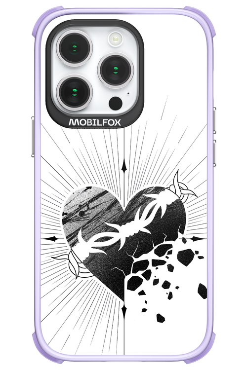 Fekete Szív 2.0 - Apple iPhone 14 Pro