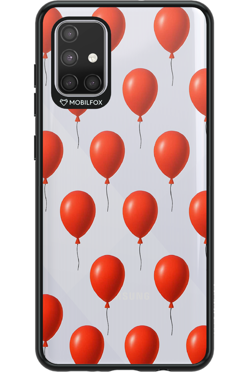 Red Balloons - Samsung Galaxy A71