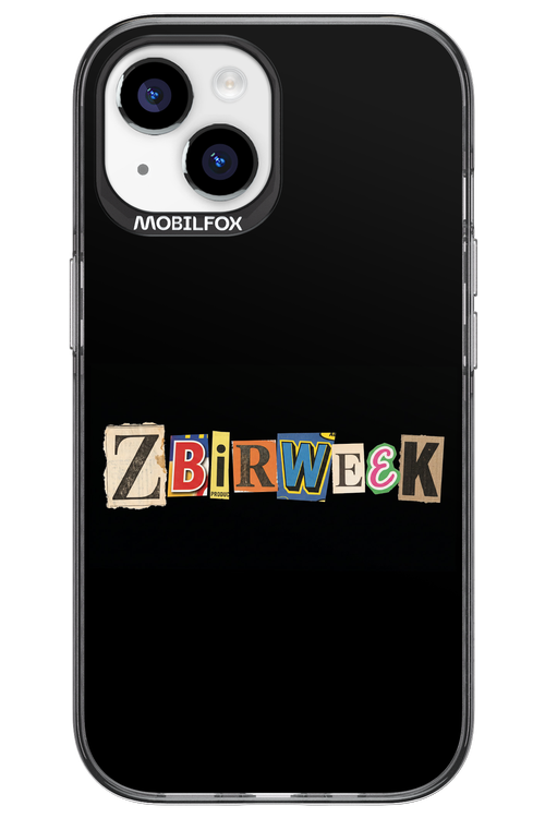 Zbirweek (black) 2.0 - Apple iPhone 15