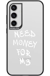 Need M3 Transparent White - Samsung Galaxy S24+