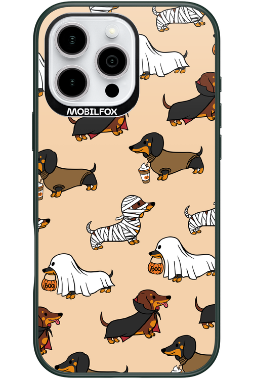 Scary Dachshund - Apple iPhone 16 Pro Max