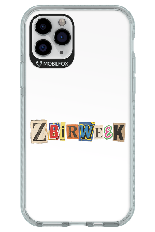 Zbirweek (white) 2.0 - Apple iPhone 11 Pro
