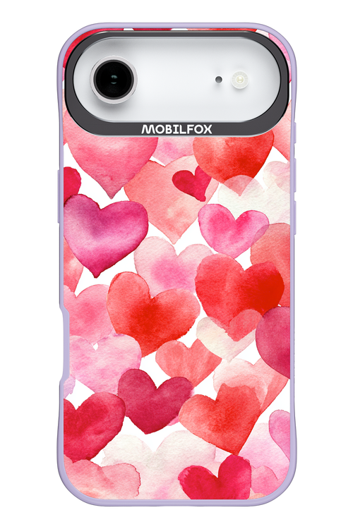 Water Painted Heart - Apple iPhone 17 Air