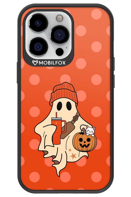 Ghost Girl (Orange) - Apple iPhone 13 Pro