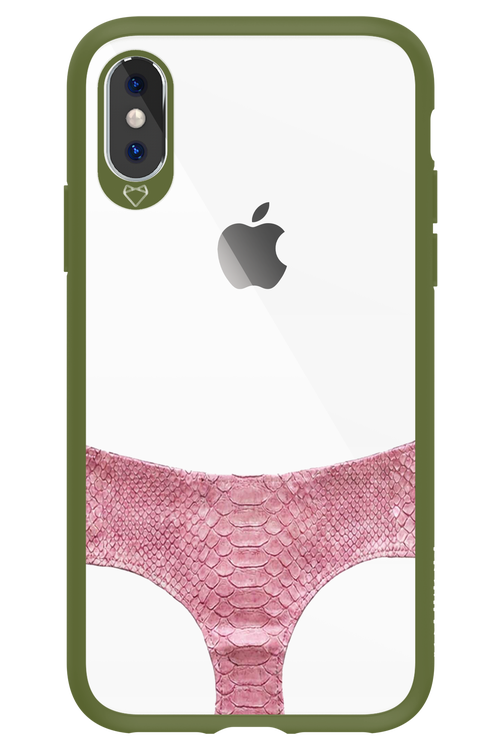 Snake Leather Panties Transparent 2.0 - Apple iPhone X