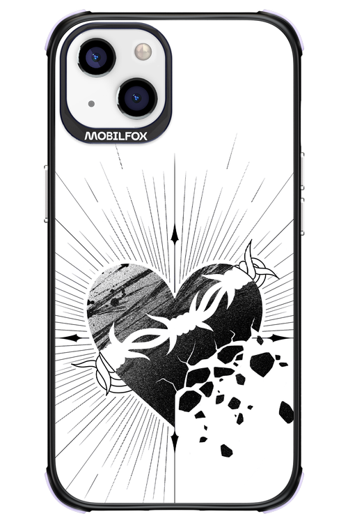 Fekete Szív - Apple iPhone 13