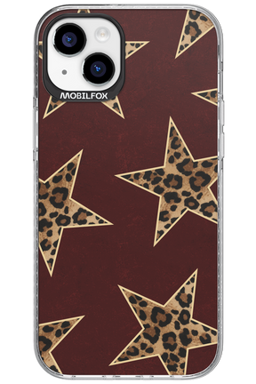 Wild Stars Burgundy - Apple iPhone 15 Plus