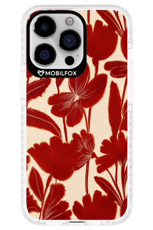 Burgundy Flowers 2.0 - Apple iPhone 13 Pro