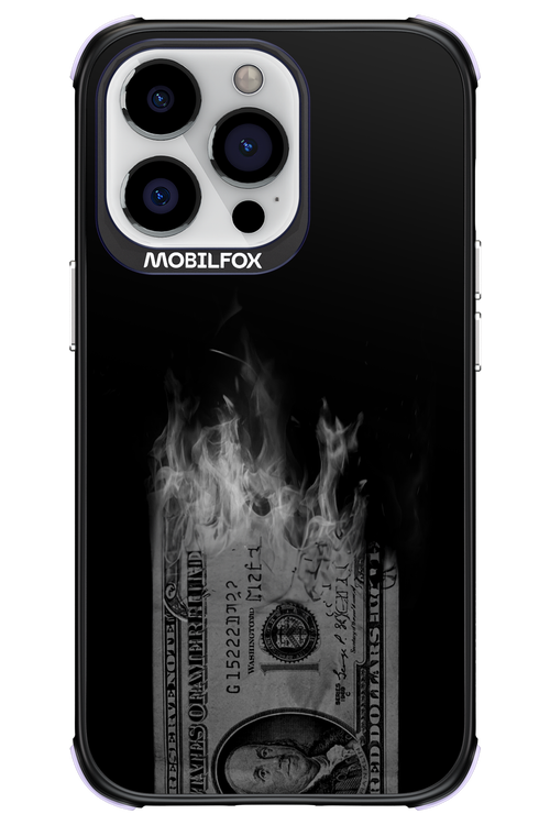 Money Burn B&W 2.0 - Apple iPhone 13 Pro