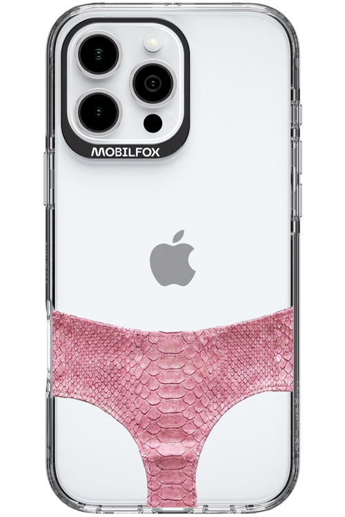 Snake Leather Panties Transparent 2.0 - Apple iPhone 16 Pro Max