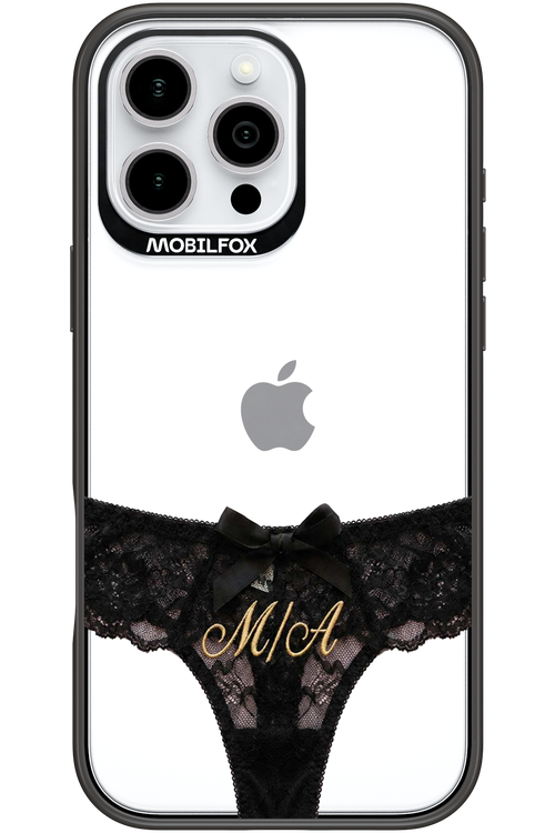 Black Panties Transparent 2.0 - Apple iPhone 16 Pro Max
