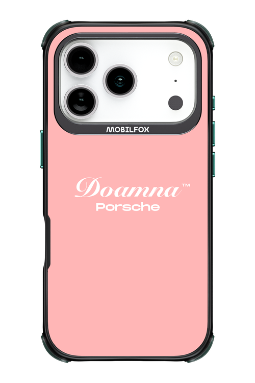 Doamna Porsche (pink) - Apple iPhone 17 Pro
