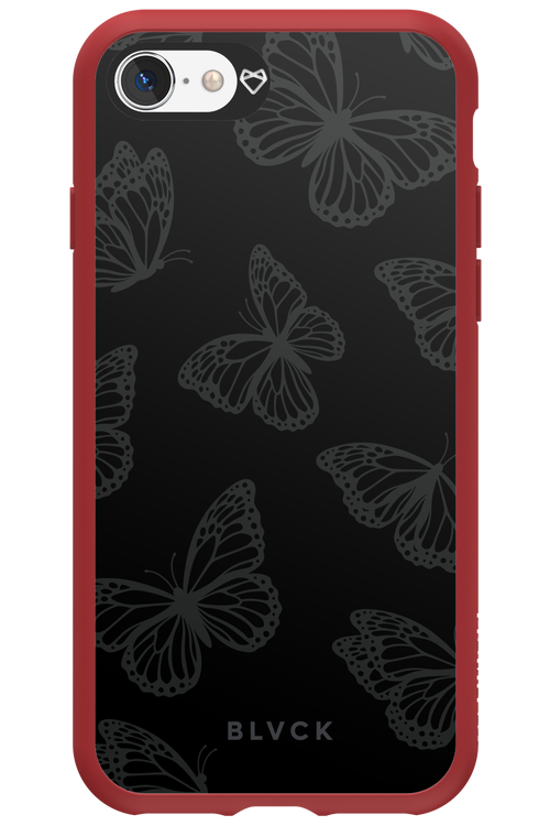 Black Butterflies - Apple iPhone SE 2020