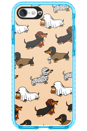 Scary Dachshund - Apple iPhone 8
