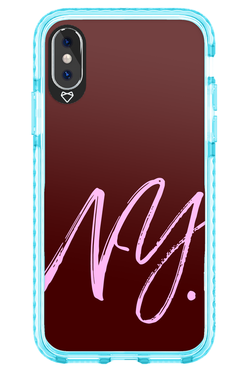 (Dark Blush) NY 2.0 - Apple iPhone X
