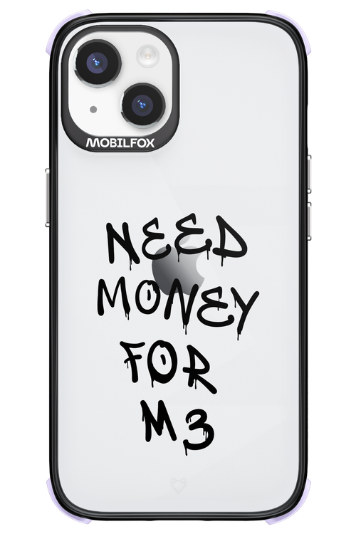 Need M3 Transparent Black - Apple iPhone 14