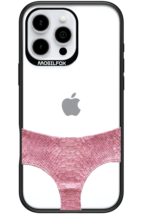 Snake Leather Panties Transparent 2.0 - Apple iPhone 16 Pro Max