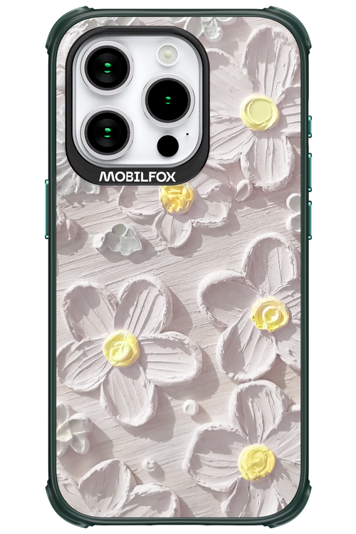 White Flowers 2.0 - Apple iPhone 15 Pro