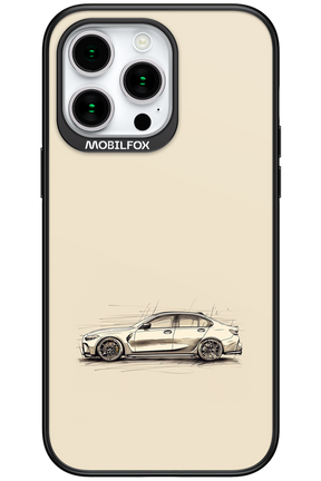 Sketch Car - Apple iPhone 15 Pro Max