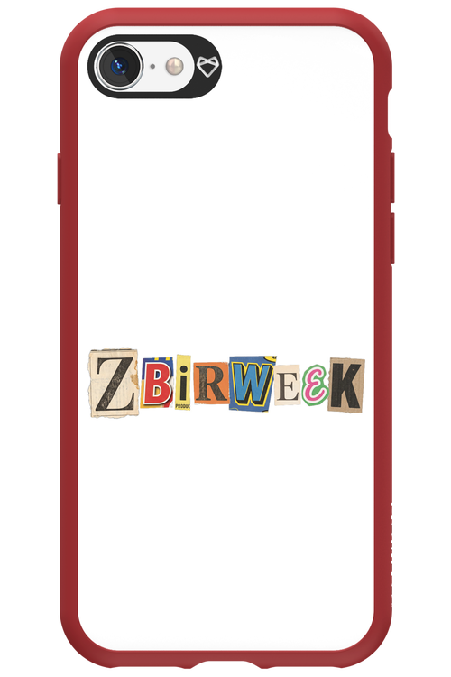 Zbirweek (white) 2.0 - Apple iPhone SE 2020