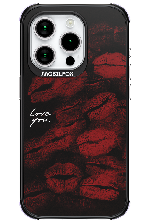 LOVE U BLACK 2.0 - Apple iPhone 15 Pro