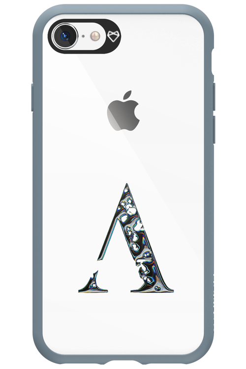 Azteca A Chrome Logo 2.0 - Apple iPhone 8