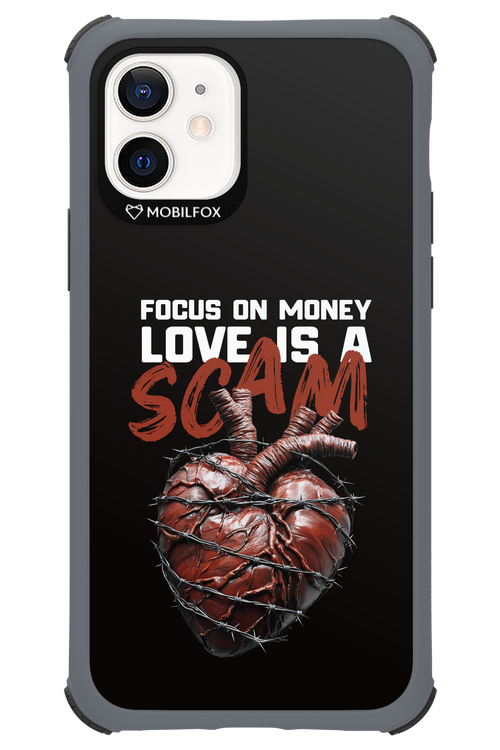 Focus on money, love is a scam - Apple iPhone 12