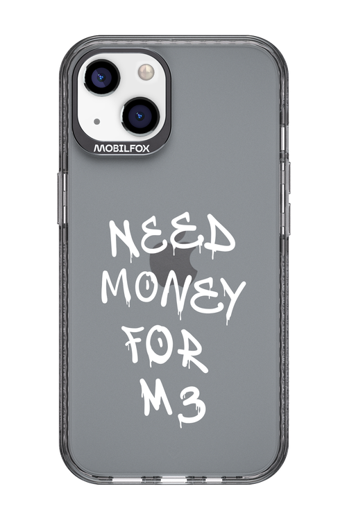 Need M3 Transparent White - Apple iPhone 13