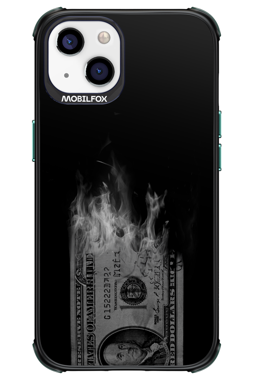 Money Burn B&W 2.0 - Apple iPhone 13
