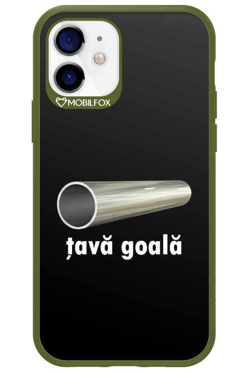 Țavă Goală Black - Apple iPhone 12