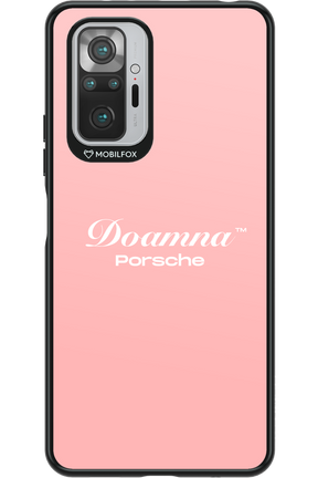 Doamna Porsche (pink) - Xiaomi Redmi Note 10S