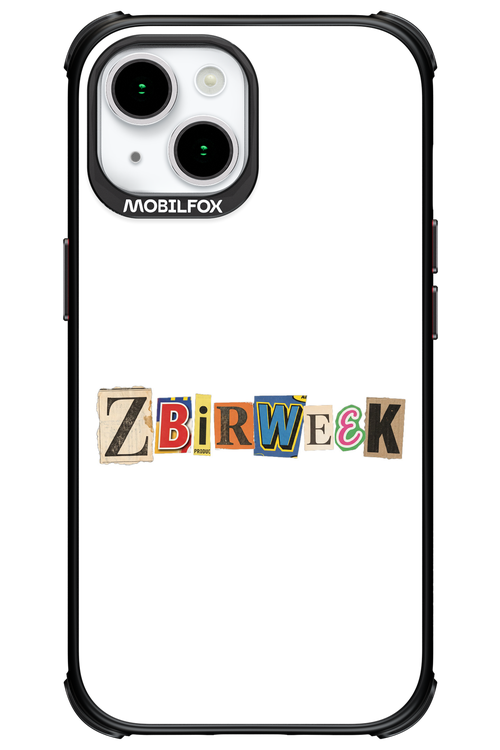 Zbirweek (white) 2.0 - Apple iPhone 15