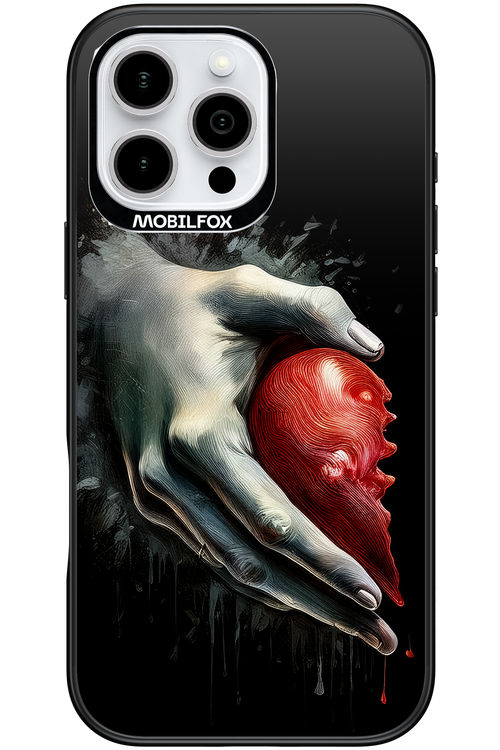 Painted Hearted Left - Apple iPhone 16 Pro Max
