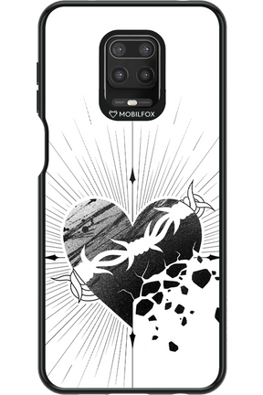Fekete Szív - Xiaomi Redmi Note 9 Pro
