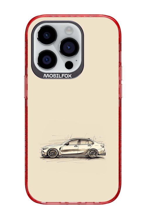 Sketch Car - Apple iPhone 14 Pro
