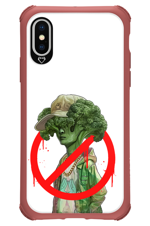 Anti Brokkoli White - Apple iPhone X