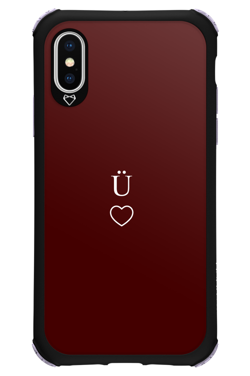U Burgundia II 2.0 - Apple iPhone X