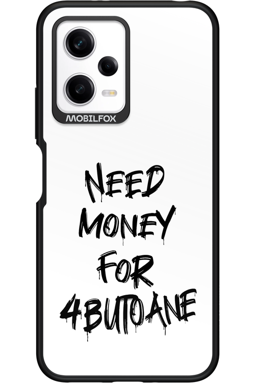 Need Money For Butoane Black - Xiaomi Redmi Note 12 5G