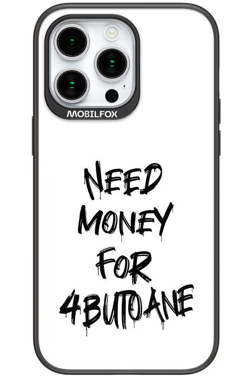 Need Money For Butoane Black - Apple iPhone 15 Pro Max