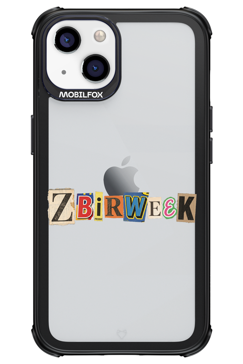 Zbirweek (transparent) 2.0 - Apple iPhone 13