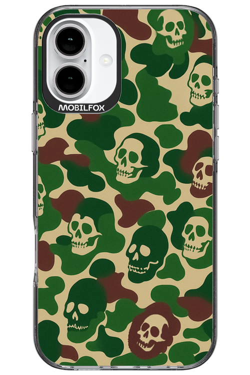 Camo Skull - Apple iPhone 16 Plus