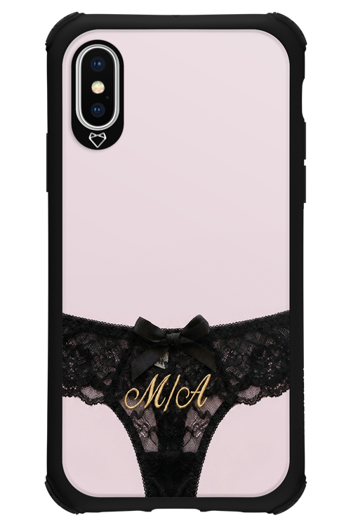 Black Panties 2.0 - Apple iPhone X