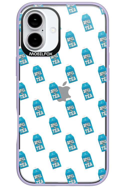 Blue Tea Party Chaos - Apple iPhone 16 Plus