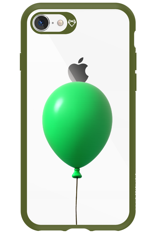 Green Balloon - Apple iPhone 8
