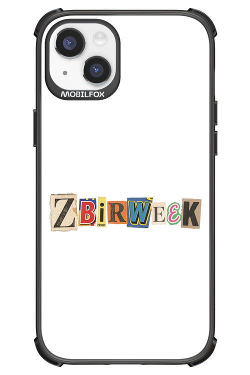 Zbirweek (white) 2.0 - Apple iPhone 14 Plus