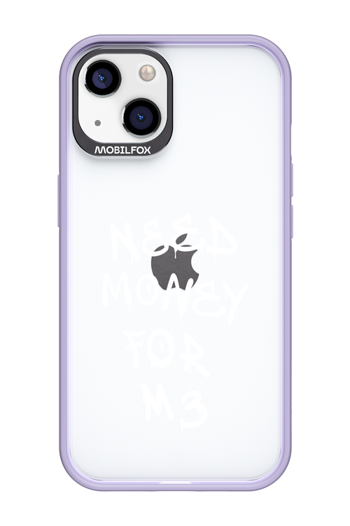 Need M3 Transparent White - Apple iPhone 13