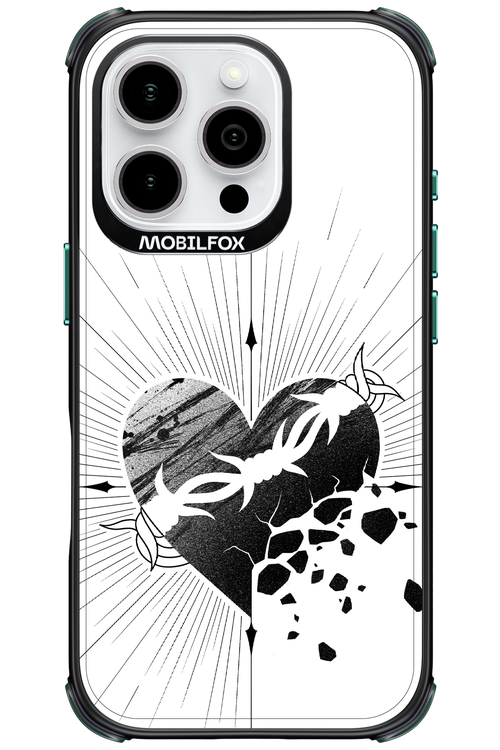 Fekete Szív 2.0 - Apple iPhone 16 Pro