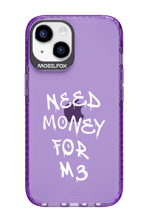 Need M3 Transparent White - Apple iPhone 14