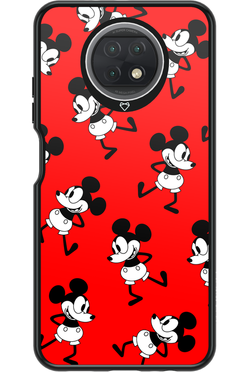 Iconic Mouse (red pattern) - Xiaomi Redmi Note 9T 5G